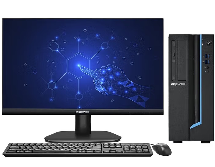 浪潮/INSPUR CE520F 臺(tái)式計(jì)算機(jī) CPU:FTD2000(8核)，主頻:2.3Ghz  內(nèi)存:8GB